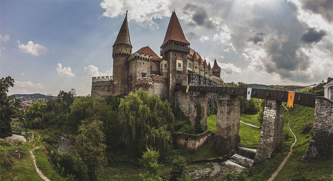 The Dracula’s Castle in Romania