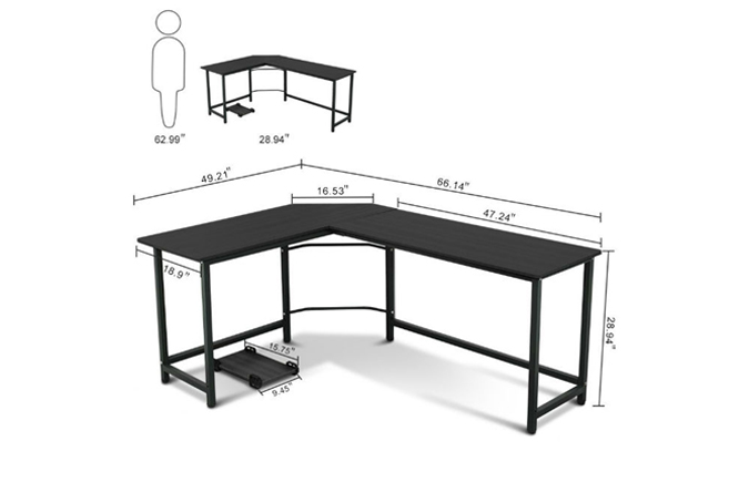 Como Corner Desk
