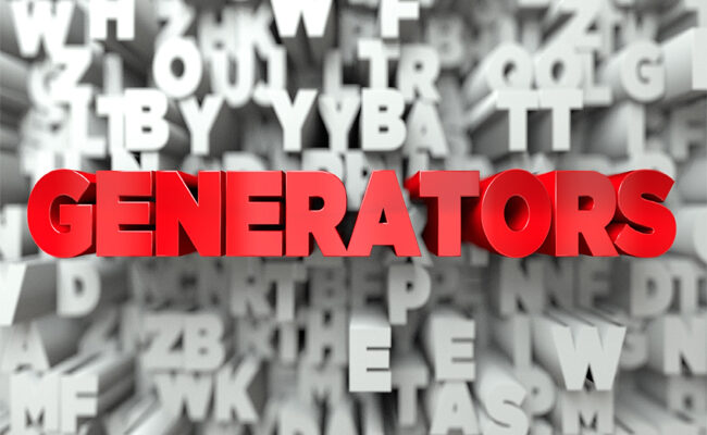 The Different Types of Generators Explained