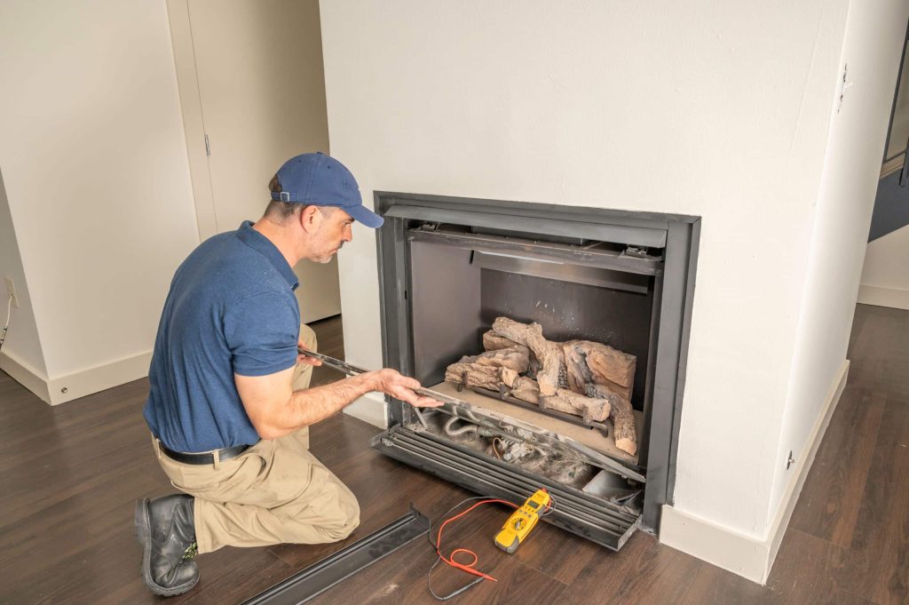 Installing the Gas Fireplace