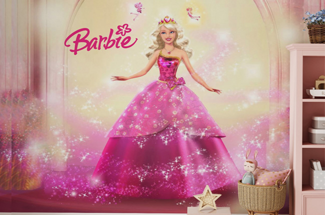 Pink Dress Barbie Wallpaper